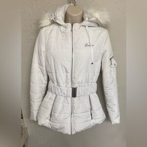 White Guess jacket